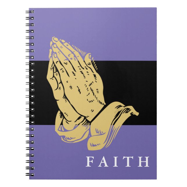 Caderno Espiral Christian Notebook Prayer (Frente)