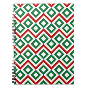 Caderno Espiral Christmas Meander