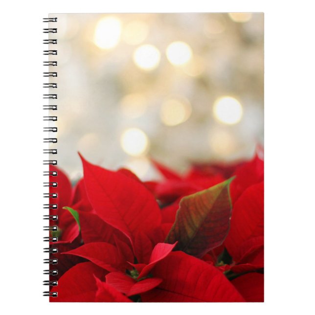 Caderno Espiral Christmas Poinsettia (Frente)