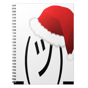 Caderno Espiral christmas shrug emoji