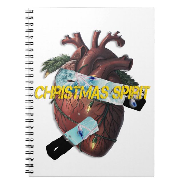 Caderno Espiral Christmas Spirit (Frente)