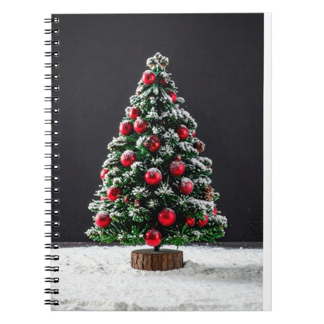 Caderno Espiral christmas tree (Frente)