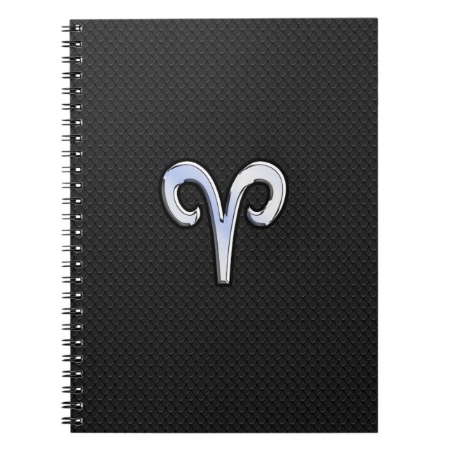 Caderno Espiral Chrome Like Aries - Sinal Zodiac (Frente)