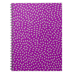 Caderno Espiral chrysanthenum - luz