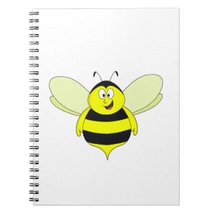 Caderno Espiral Chubby Bee