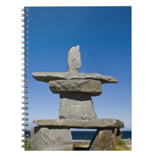 Caderno Espiral Churchill, Manitoba. Inukshuk