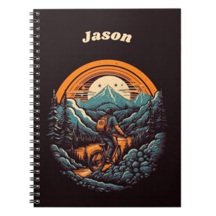 Caderno Espiral Ciclo de vida, retro personalizável