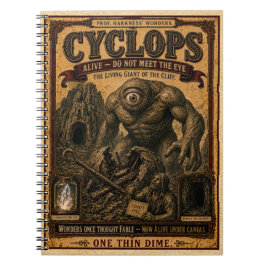 Caderno Espiral Cíclope, Monstro de Circo Antigo