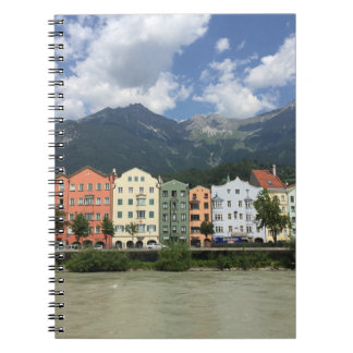 Caderno Espiral Cidade de Innsbruck, Áustria, no Tirol