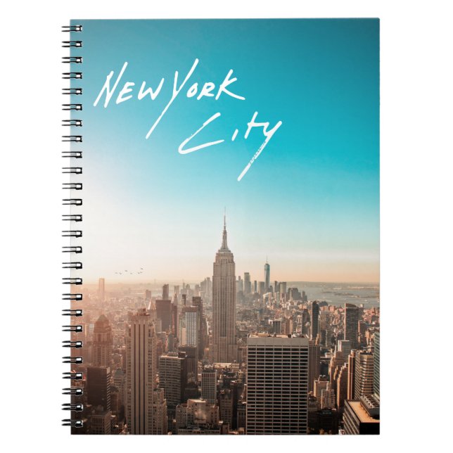 Caderno Espiral Cidade de Nova York (Frente)