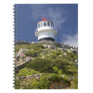Caderno Espiral Cidade do Cabo, África do Sul. Um farol no