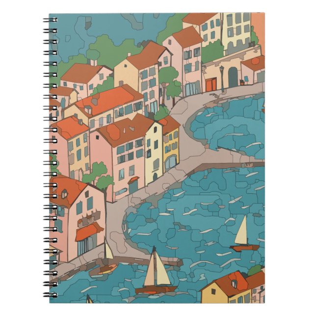 Caderno Espiral Cidade do Mar (Frente)