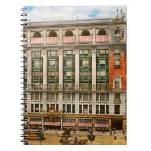 Caderno Espiral Cidade - NY - Declaração de moda 1905