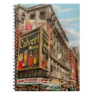 Caderno Espiral Cidade - NY - Tastee's e Macy's 1942