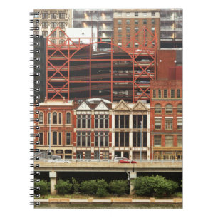 Caderno Espiral Cidade - Pittsburg Pa - Fort Pitt Blvd