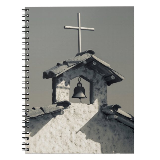 Caderno Espiral Cidade turística, capela da aldeia (Frente)