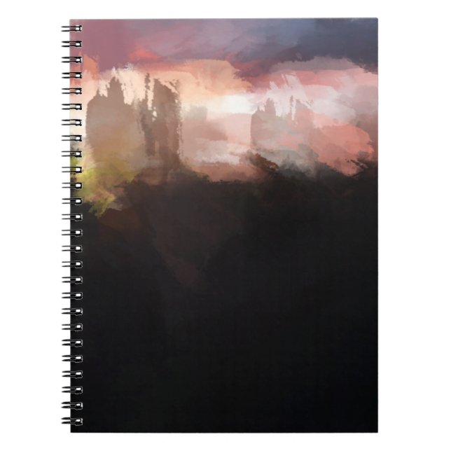 Caderno Espiral cidade velha (Frente)