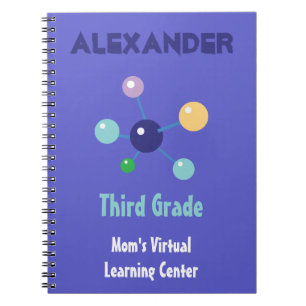 Caderno Espiral Ciência do Centro de Aprendizagem Virtual do Mãe