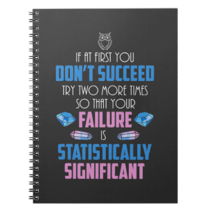 Caderno Espiral Ciência do sucesso do laboratório de universitário