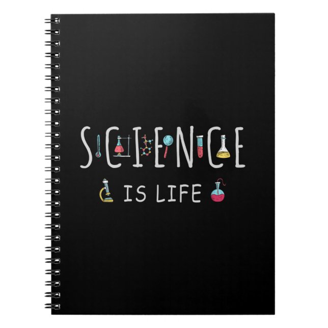 Caderno Espiral Ciência é vida (Frente)