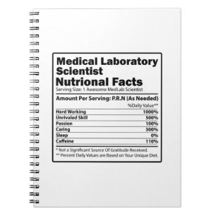 Caderno Espiral Cientistas do Laboratório Médico   Oferta de Quími
