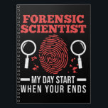 Caderno Espiral Cientistas forenses do Forense Science Investigato<br><div class="desc">Detetive Forense Science Investigator Forensics. Forense Science cita Investigador.</div>