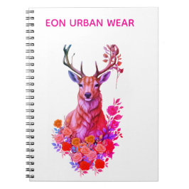 CADERNO ESPIRAL CIERVO ENTRE HOJAS