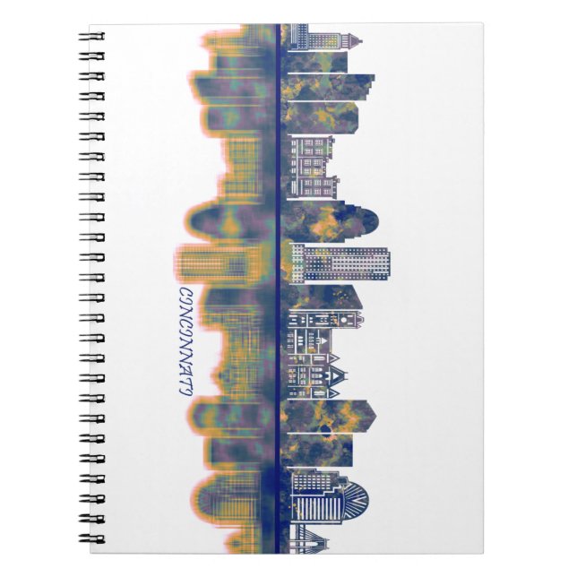 Caderno Espiral Cincinnati EUA (Frente)