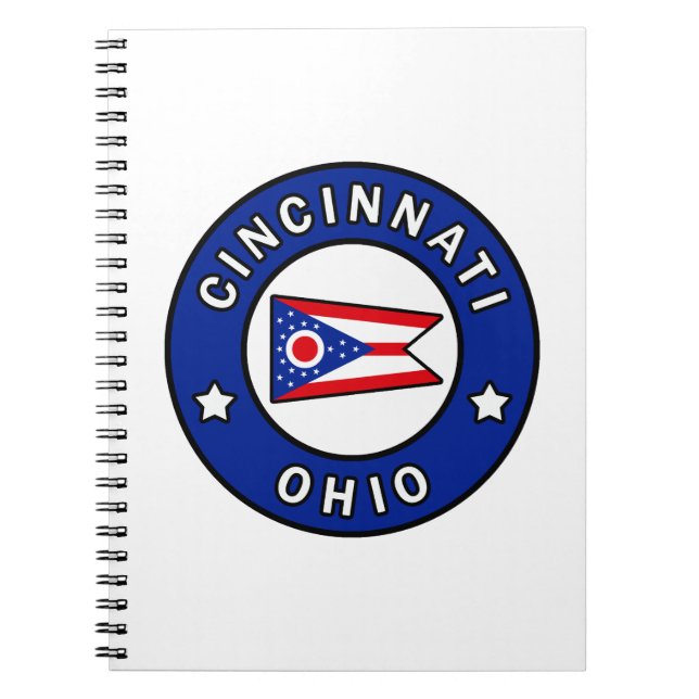 Caderno Espiral Cincinnati Ohio (Frente)