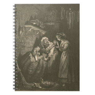 Caderno Espiral Cinderela Abóbora - Gustave Doré