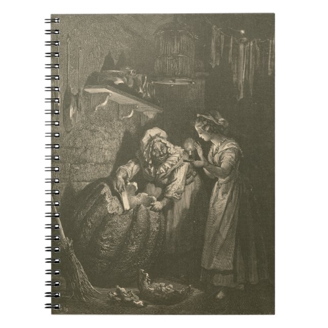 Caderno Espiral Cinderella Pumpkin - Gustave Doré (Frente)