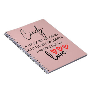 Caderno Espiral Cindy Lotta Love