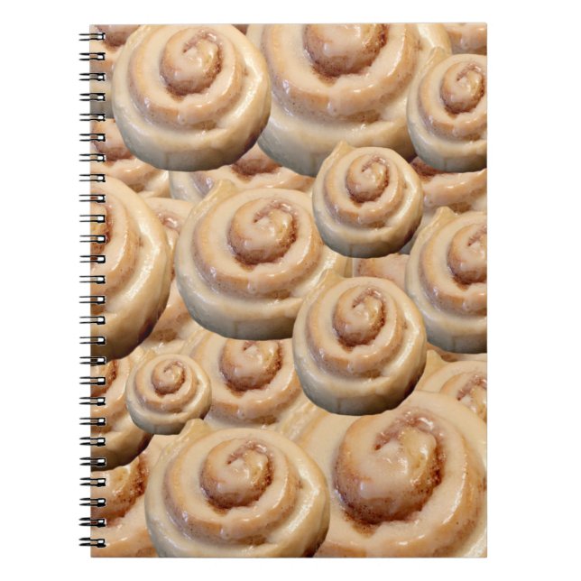 Caderno Espiral Cinnamon Roll (Frente)