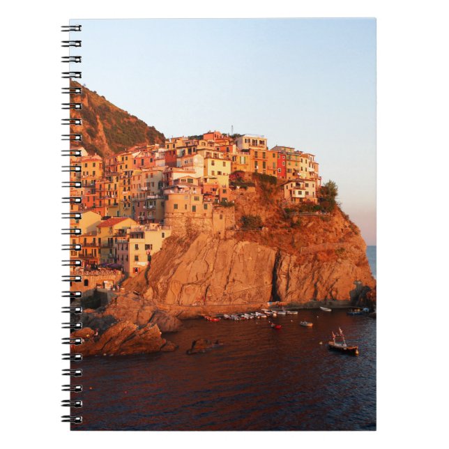 Caderno Espiral Cinque Terre, Italia (Frente)