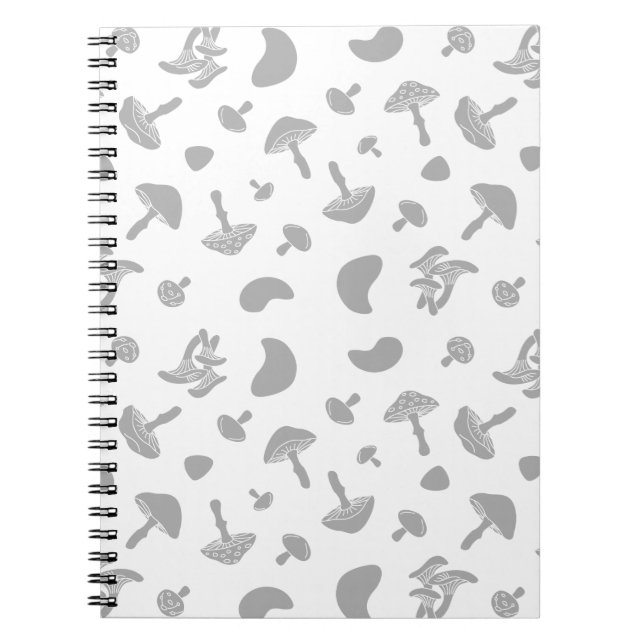 Caderno Espiral Cinzas de cogumelos (Frente)