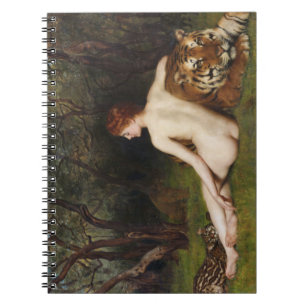 Caderno Espiral Circe (Deusa Mágica e Gatos) (por John Collier)