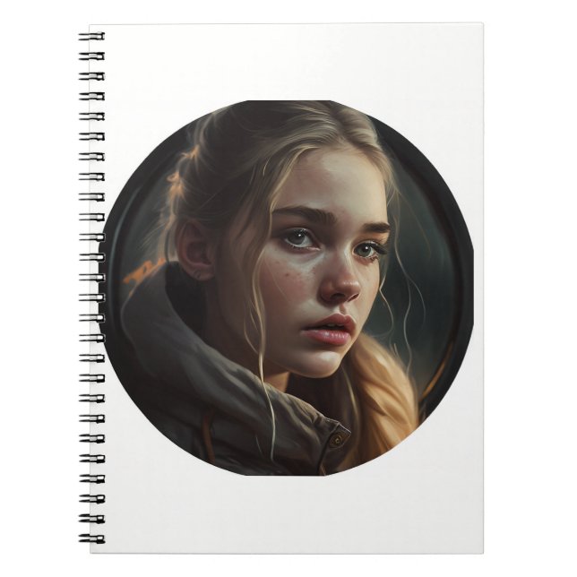 Caderno Espiral Circle girl (Frente)