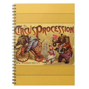 Caderno Espiral Circo