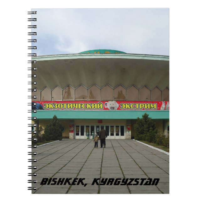 Caderno Espiral Circo Comunista de Arquitetura, Bishkek, Quirguist (Frente)