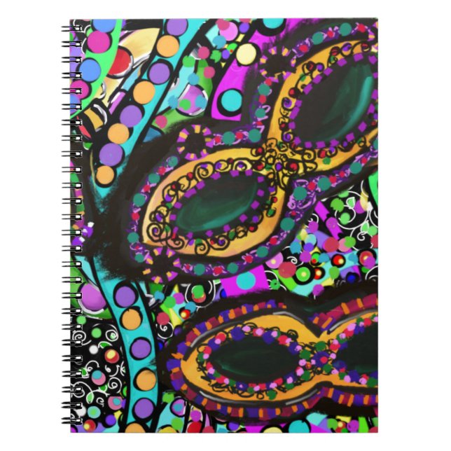 Caderno Espiral Circo de Arte (Frente)