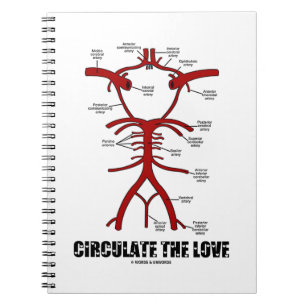 Caderno Espiral Circule o amor (o anél do Willis)