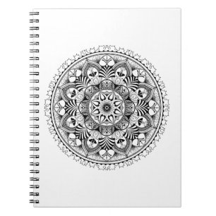 Caderno Espiral Círculo da mandala