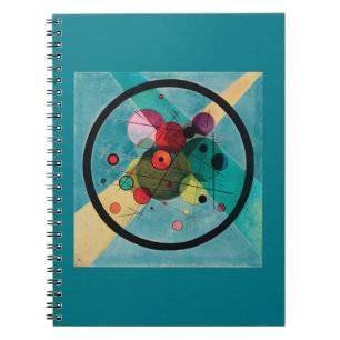 Caderno Espiral Círculos de um Círculo de Wassily Kandinsky