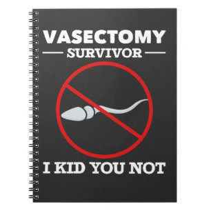 Caderno Espiral Cirurgia Engraçada De Vasectomia Dizendo Humor Ad