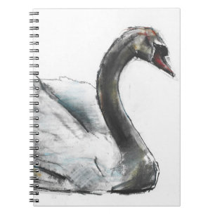 Caderno Espiral Cisne