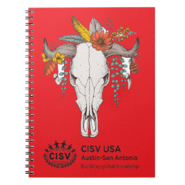 Caderno Espiral CISV Austin - Pecuária Decorativa