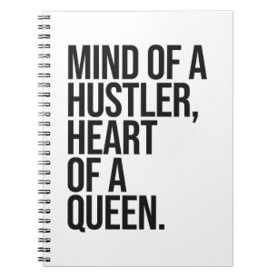 Caderno Espiral Citação da mente de um empreendedor