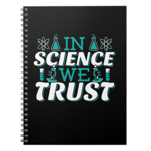 Caderno Espiral Citação Em Ciência Confiamos - Professor