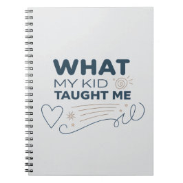 Caderno Espiral Citação Significativa que Meu Filho Me Ensinou