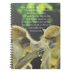 Caderno Espiral Citações da amizade por Vincent van Gogh
